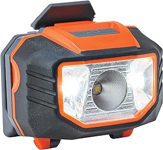 Ergodyne 60191 Hard Hat Headlamp, Skullerz 8981, Orange