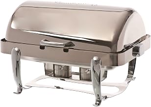 Browne 9 qt Stainless Steel Rectangular Chafer-Octave Collection