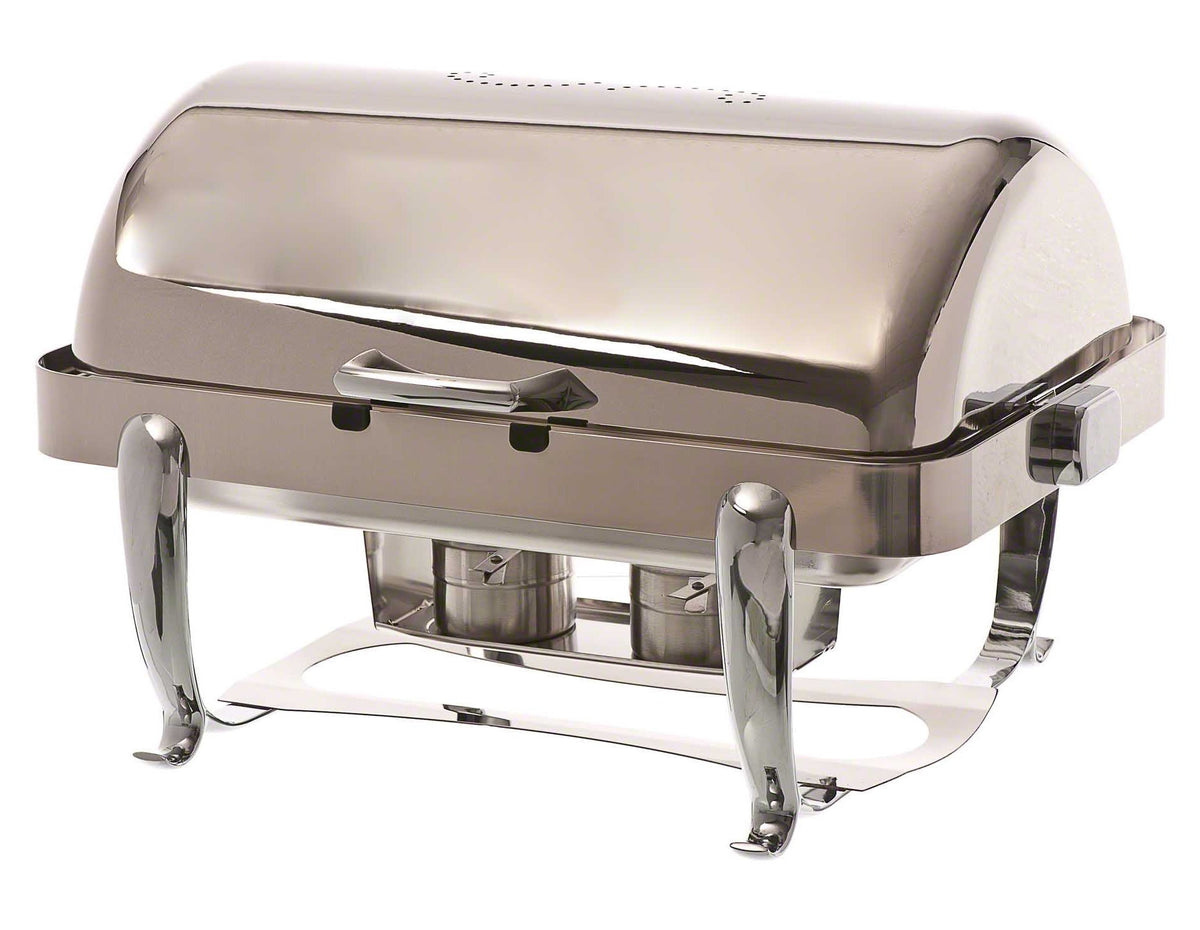 Browne 9 qt Stainless Steel Rectangular Chafer-Octave Collection by Browne Foodservice – rectangular, Stainless Steel, Silver, Model 575170