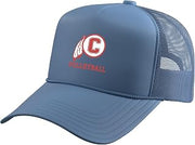 Carlisle High School Blue Aces Volleyball Trucker Hat with Adjustable Mesh Back