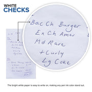Blank Scratch Pads (10 Pack) - White Note Pads - Memo Notepads - Small Desk Scratch Paper- 4x6 Note Paper - Guest Check Book - Server Note Pads for Diners by Stock Your Home –