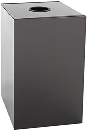 Steel 28-Gallon Geo Cube Recycling Container by Witt Industries – 28.0 gallons, Steel, Charcoal, Model 28GC01-CB