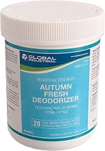 Global Industrial Deodorizer, Autumn Fresh Scent, 20 Pods/Jar, 12 Jars/Case