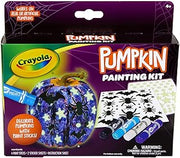 Crayola Galaxy No Carve Pumpkin Decorating Kit, Less Mess Kids Paint Set, Glow in the Dark Stickers
