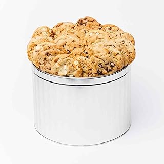 Christie Cookie Co. Christie Cookies, Gourmet Cookies, 60 Cookies in Silver Tin