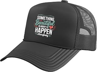 IVF in Vitro Fertilization Transfer Day Fertility Pregnancy Trucker Hat with Adjustable Mesh Back