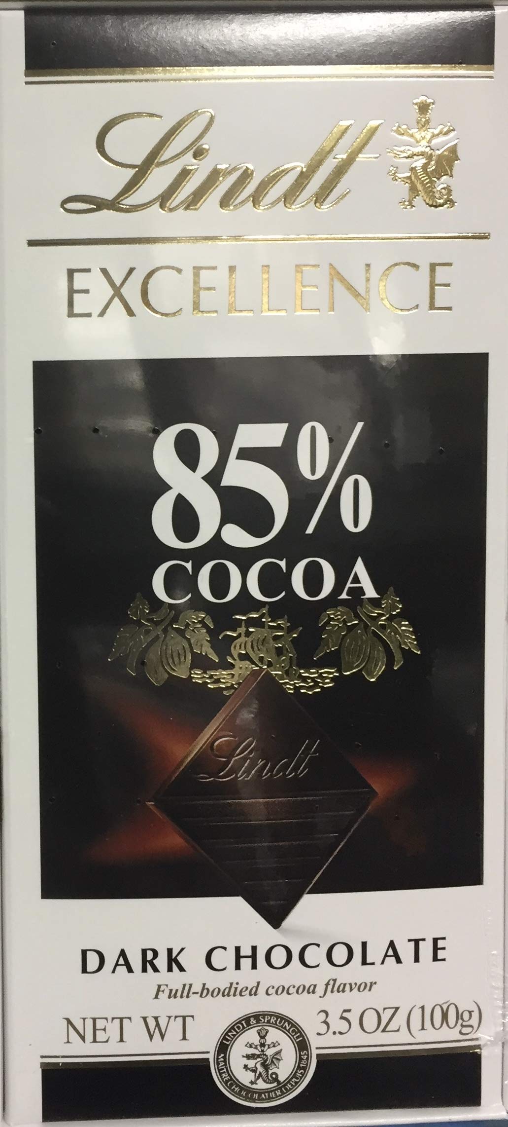 Lindt Dark Chocolate / 14 Ounce (Pack of 1) / Bars Candy & Chocolate Bars