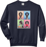 Emus funny Emu Comfort Colors Adult Sweatshirt
