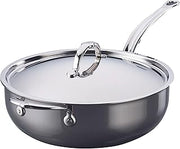 Hestan NanoBond Collection - Titanium All-In-One Pan, Induction Cooktop Compatible, 5 Quart