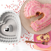 Tiered Heart Bundt by Nordic Ware – 12 Cup, 12.0 cups, Aluminum, Toffee, Model 89937