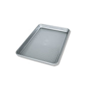 Bakeware Jelly Roll Pan and Loaf Pan Bundle by USA Pan – Set of 1, Alloy Steel, Gray, Pack of 2