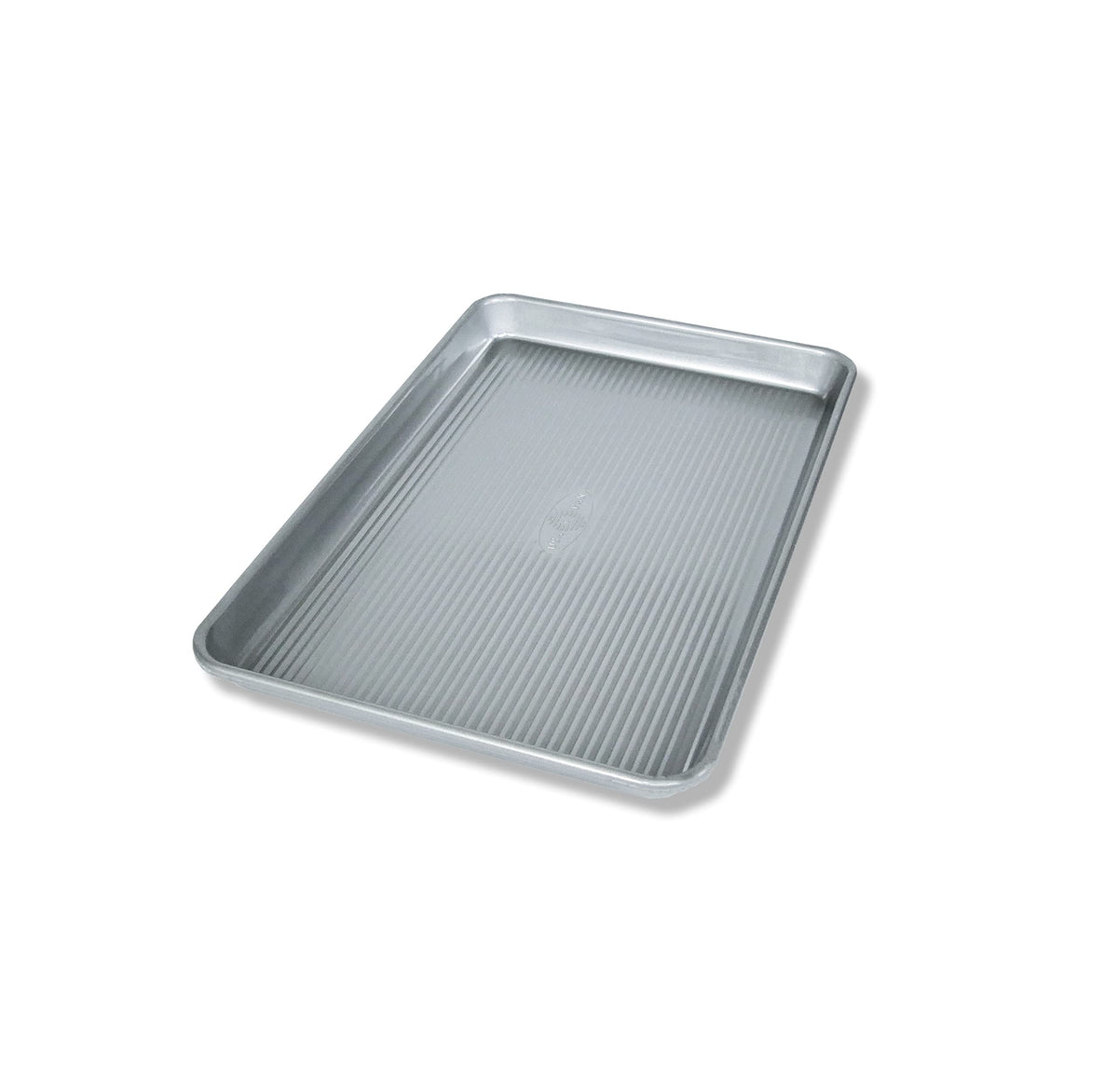 Bakeware Jelly Roll Pan and Loaf Pan Bundle by USA Pan – Set of 1, Alloy Steel, Gray, Pack of 2