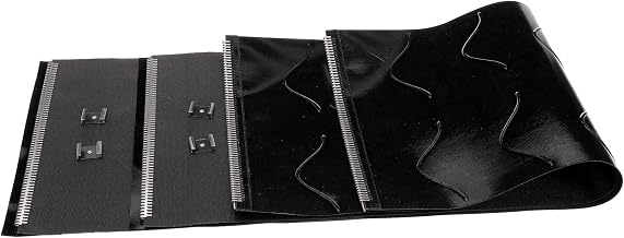 Antunes 7001437 Blk Wavy Silcn Wrap 2Pk
