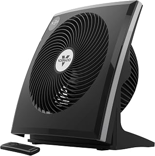 Vornado 279TR Whole Room Circulator with Remote, 1-8 Hour Timer, LED Display, Adjustable Tilt, Black
