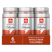 illy Colombia Single Origin Medium Roast / 8.8 Ounce (Pack of 6) / Colombia Roasted Coffee Beans