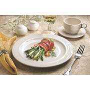 6081000 Lyrica 9.75 Plate - 24 / CS by Homer Laughlin – Medium, China, White, Pack of 24, Model HL6081000