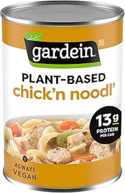 gardein Plant-Based Chick'n Noodl' Soup, Vegan, 15 oz.