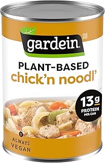 gardein Plant-Based Chick'n Noodl' Soup, Vegan, 15 oz.