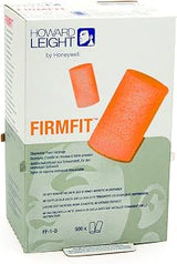 Howard Leight by Honeywell FirmFit Disposable Foam Earplug Refill for Leight Source 500 Dispenser, 500 Pairs (FF-1-D), Orange
