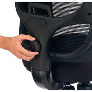 Global Industrial Black / 16.5"H x 17.75"W x 18.5"L / Industrial Home Office Desk Chairs