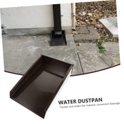 Downspout Splash Block Gutter Extension for Rainwater Diversion Thick Splashpan Outdoor Garden Gutter Accessory to Prevent Soil Erosion and Foundation Damage by Ipetboom – Model