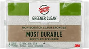 Scotch-Brite Greener Clean Non-Scratch Scrub Sponge, 6 Pack
