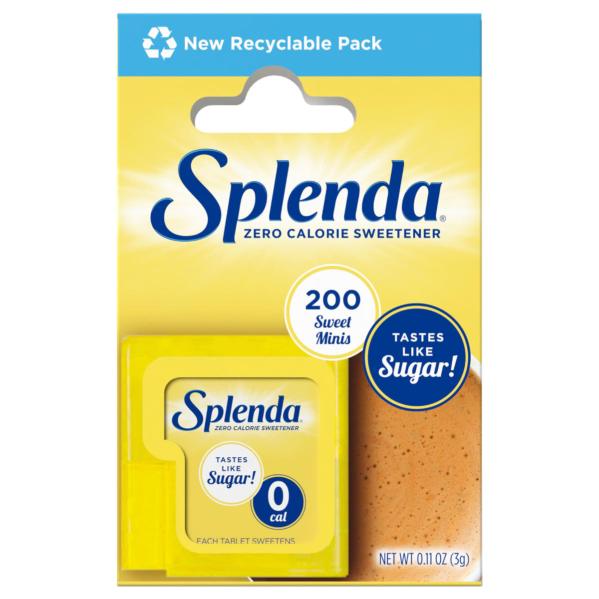 SPLENDA 200 Count (Pack of 1) / 1 Stevia