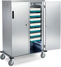 5720 Food Service Elite Series Tray Delivery Cart, Stainless Steel, 20 Tray Capacity (Fully Assembled)