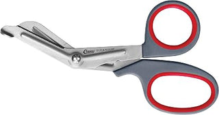 Clauss Titanium Bonded Bent Snips, 7"