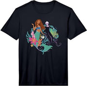 Disney The Little Mermaid Ariel, Flounder and Ursula Performance T-Shirt