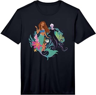Disney The Little Mermaid Ariel, Flounder and Ursula Performance T-Shirt