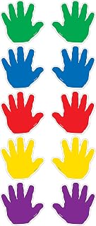 Teacher Created Resources Handprints Mini Accents (5137) Multi Color