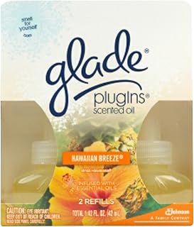 Glade Plugins Scented Oil Refill - Hawaiian Breeze - 2 ct