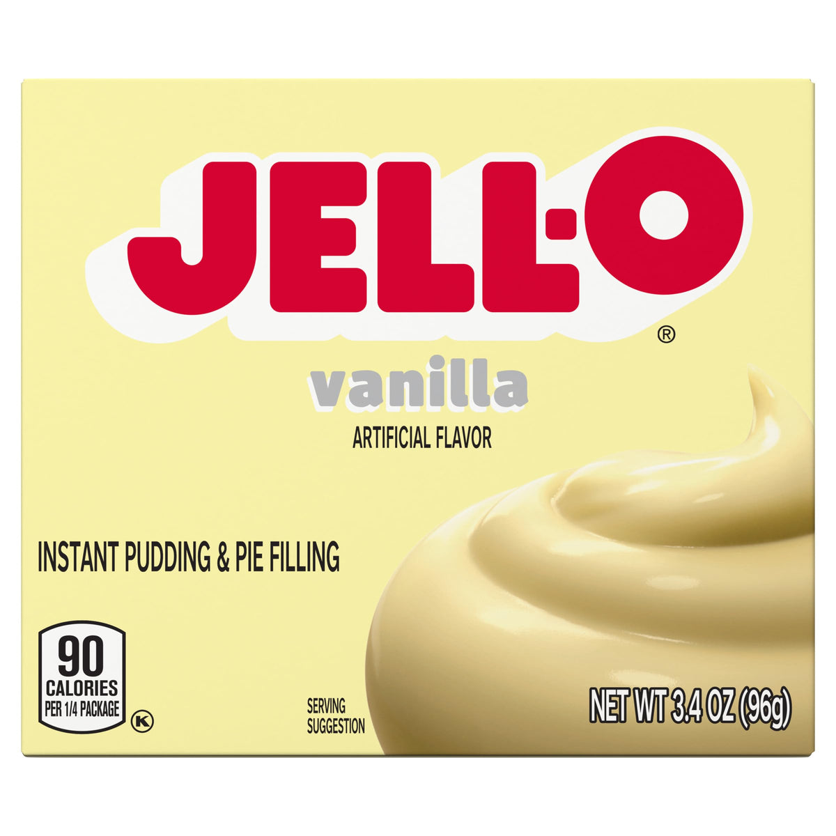 Jell-O Vanilla / 3.4 Ounce (Pack of 1) / 1 Pie & Pastry Fillings