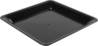 Platter Pleasers SQ4616.BK Square Serving Tray, Black, 16" x 16"