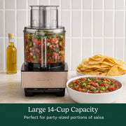 14-Cup Food Processor (Umber) by Cuisinart – 14 cup, Stainless Steel, Umber, Model DFP-14UMBY