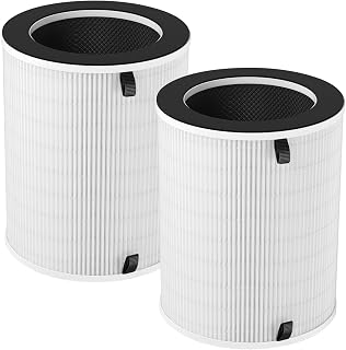 MAX Filter Compatible with MAX MAGE MAGE PRO Air Purifiers, 2-Pack | Also compatible with Sans, Air-Honati, Compass Home Smart, Taylor Swoden, Cuckoo CAC-J1510FW, Rosewill RHAP-20001/RHAP-20002
