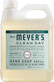 Mrs. MEYER'S CLEAN DAY Hand Soap Refill, Birchwood Scent, 33 Fl Oz Bottle
