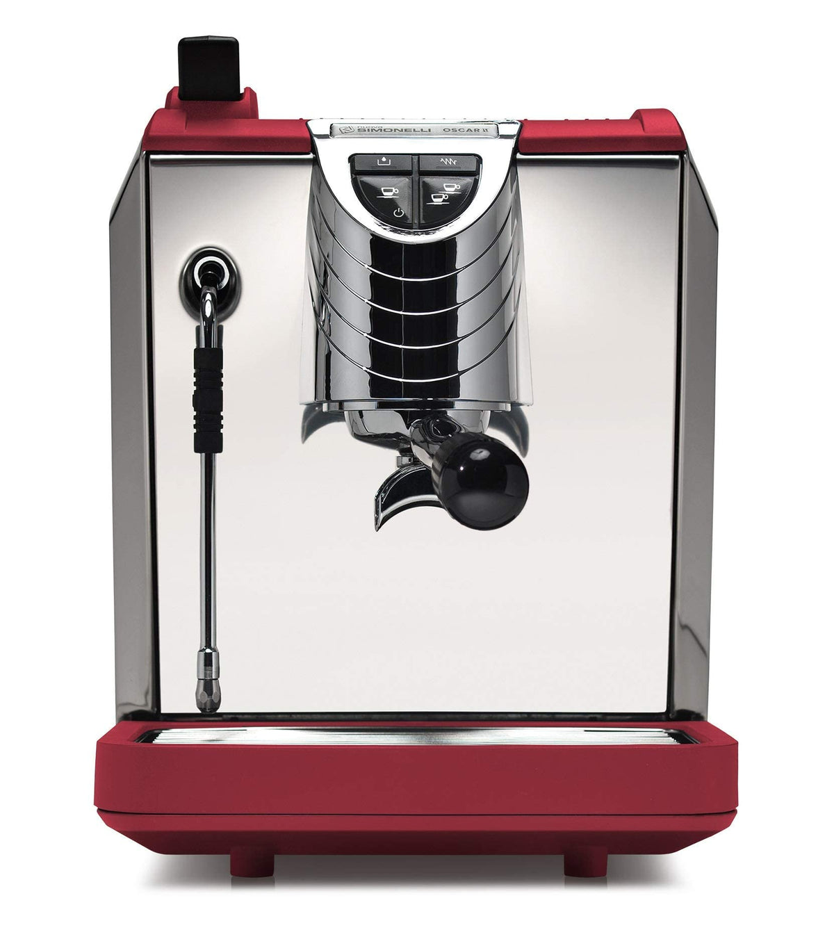 Oscar II Pour-Over Espresso Machine - Red by Nuova Simonelli – One Size, 2 liters, Stainless Steel, Red, Model moscaiitem01nd0003-rd