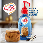 Coffee Mate Pumpkin Spice, French Vanilla / 50.7 Fl Oz (Pack of 2) / 2 Plant-Based Coffee Creamers
