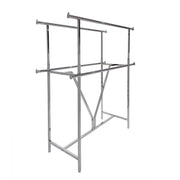 Clamp-On Hangrail for Double Bar Racks 60" (Pack of 2) by Econoco – 60", Metal, Multicolor, Pack of 2, Model KH2