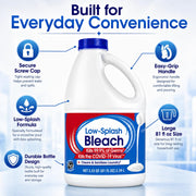 Low-Splash Bleach by Generic – 81 Fl Oz (Pack of 1)