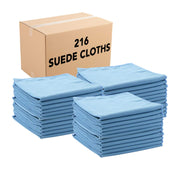 Arkwright Microfiber Suede Glass Cloths - (Case of 216) Absorbent Dish Drying Cloth by Arkwright LLC – 16 x 16 in. (Case of 216), Microfiber, Blue, Pack of 216, Model M915103-CS