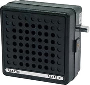 Astatic 302-VS6 10W/8Ω Noise Cancelling External CB Speaker, Black