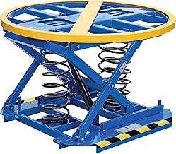 Global Industrial Spring-Actuated Pallet Carousel Skid Positioner, Steel