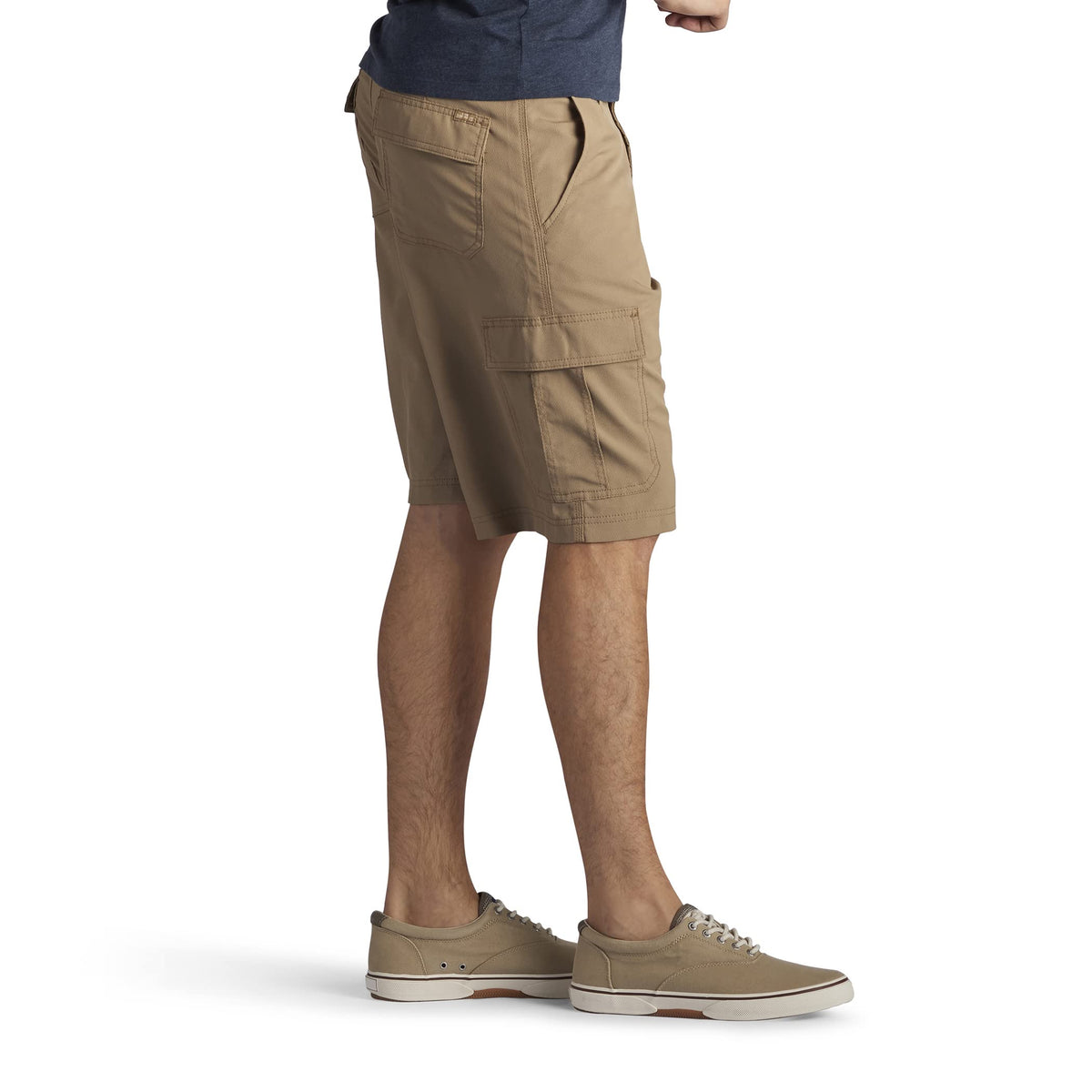 Men's Big & Tall Performance Cargo Short by Lee – 46, Polyester, Lion, Model 22851