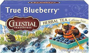 Celestial Seasonings Herbal Tea, True Blueberry, 20 Count (Pack of 3)