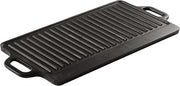 Winco Cast Iron Griddle, Black coating