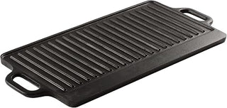 Winco Cast Iron Griddle, Black coating