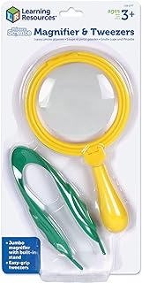 Learning Resources Primary Science Magnifier & Tweezers